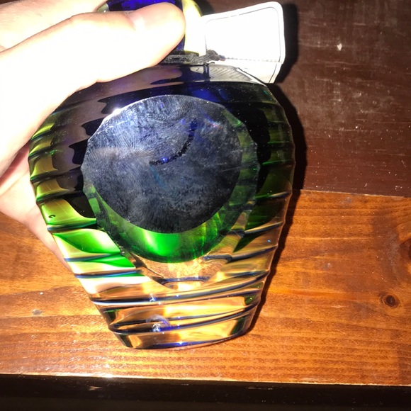 Authentic Murano Glassware. Clear, blue, and green - Picture 7 of 7